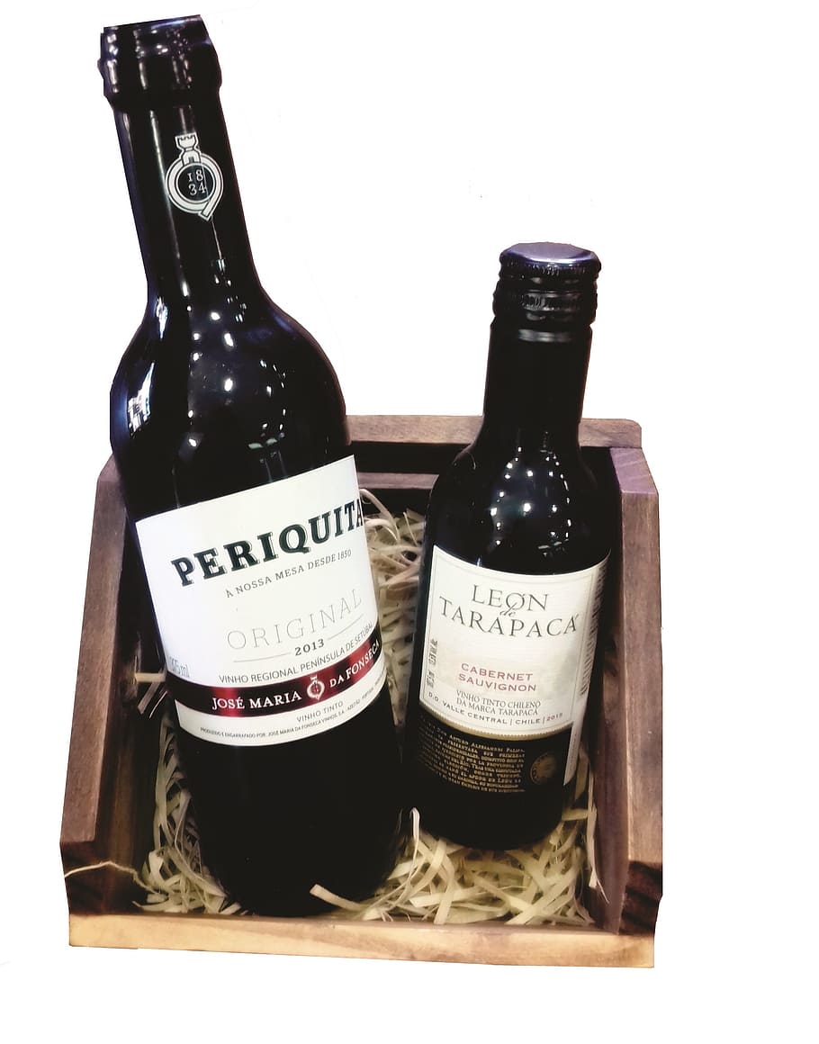 wine, present, basket, box, wood, basket of wood, periquita HD wallpaper