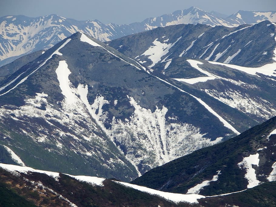 mountains, ridge, climbing, open space, highlands, height, tourism HD wallpaper