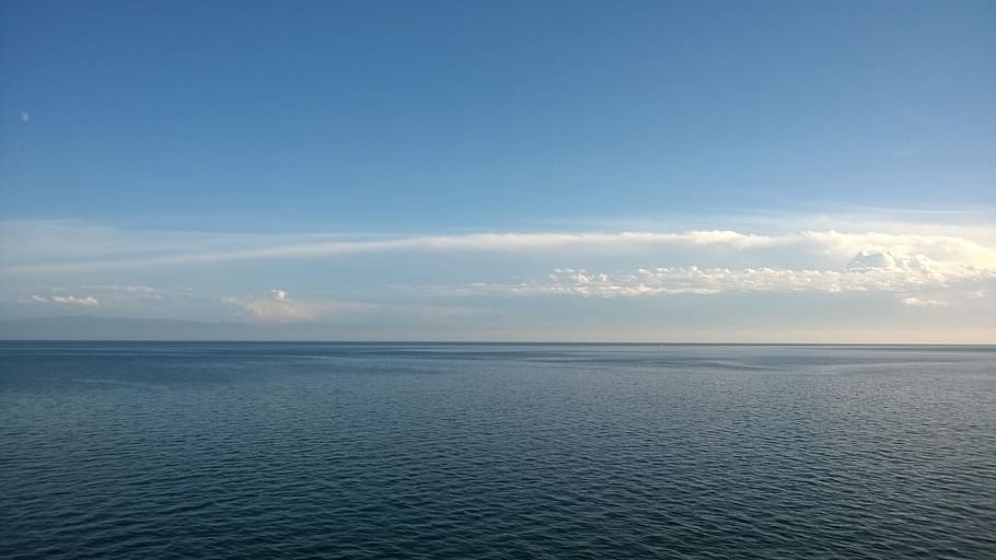 nature, sky, summer, sea, tranquility, scenics - nature, water HD wallpaper
