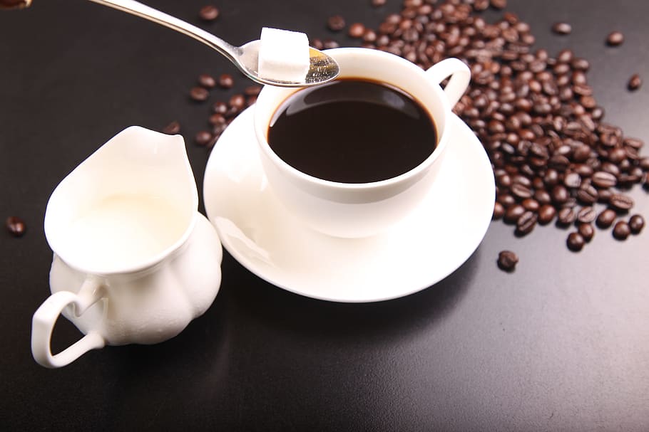 restaurant, caffeine, coffee, sugar, coffee beans, food and drink HD wallpaper