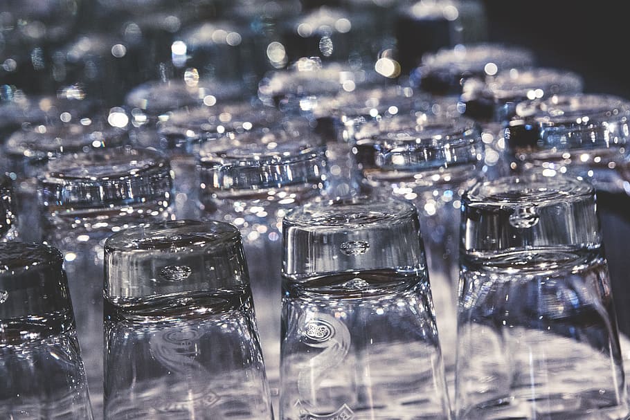 Clean, Clear, Glasses, drinking glasses, ice, cold - Temperature HD wallpaper