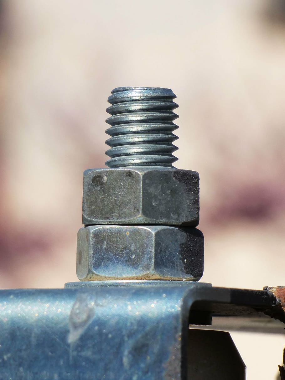 thread, screw, nuts, compatible, compatibility, steel, equipment HD wallpaper