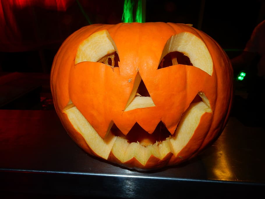 Public Domain. halloween, pumpkin, orange, face, decoration, pumpkin mouth ...