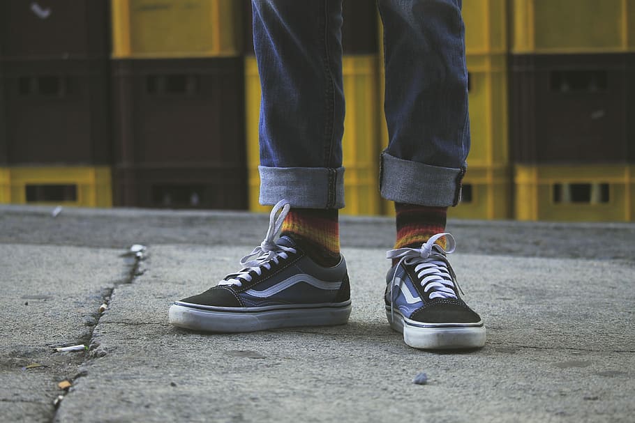 HD wallpaper: feet, shoe lace, converse sneaker, dirty sneaker, black ...