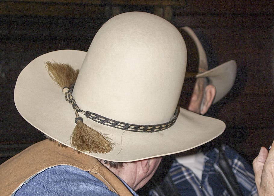 Cowboy, Hat, Human, Head, Head, Man, Person, adult, people HD wallpaper