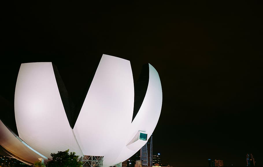 untitled, architecture, building, infrastructure, night, dark HD wallpaper