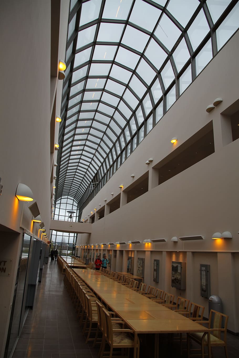 Library, Modern, Building, architecture, indoors, built structure HD wallpaper