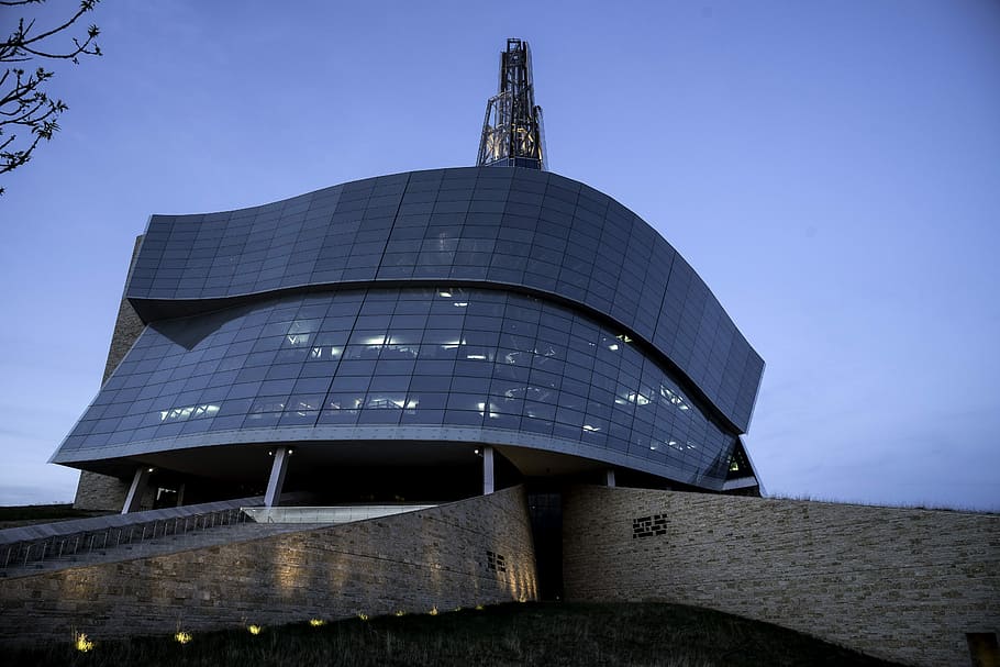 Museum of Human Rights in Winnipeg, architecture, building, canada HD wallpaper