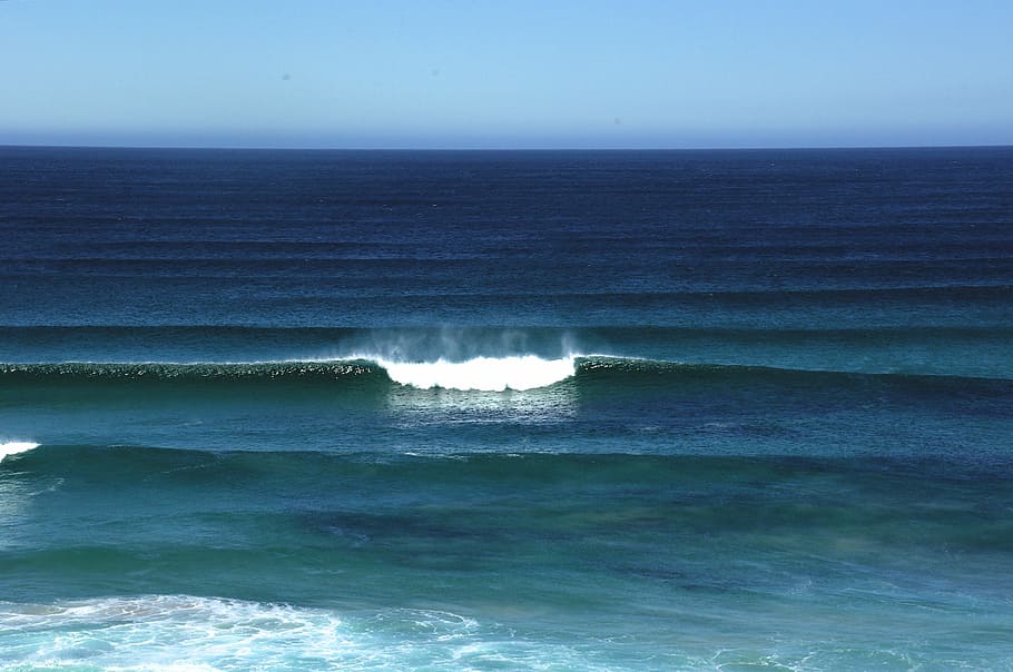 surf, breakers, ocean, waves, seascape, surfing, water, coast HD wallpaper