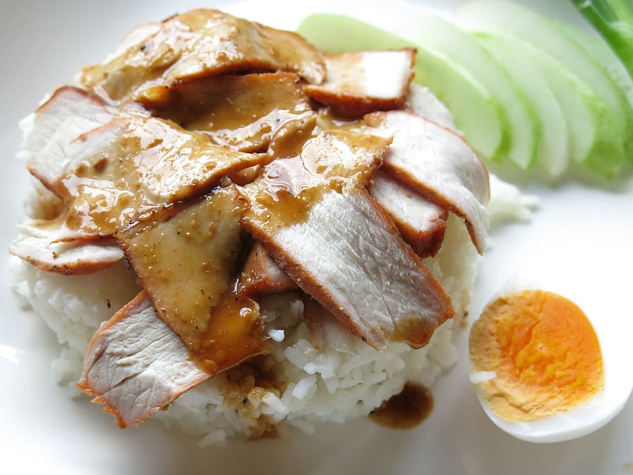 rice, meet your demand, food, thailand food, foodstuff, fast food, HD wallpaper