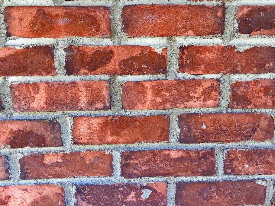 Brick Wall, Wall, Building, bricks, texture, background, blocks HD wallpaper