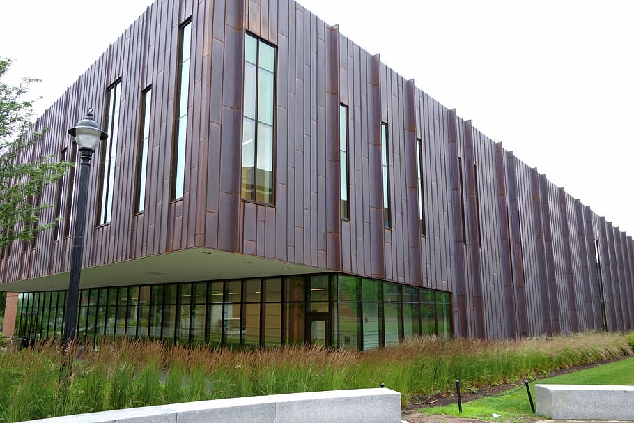 Laurel Hall at the University of Connecticut in Storrs, building HD wallpaper