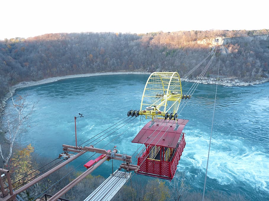 aerocar, niagara, falls, water, transportation, nautical vessel HD wallpaper
