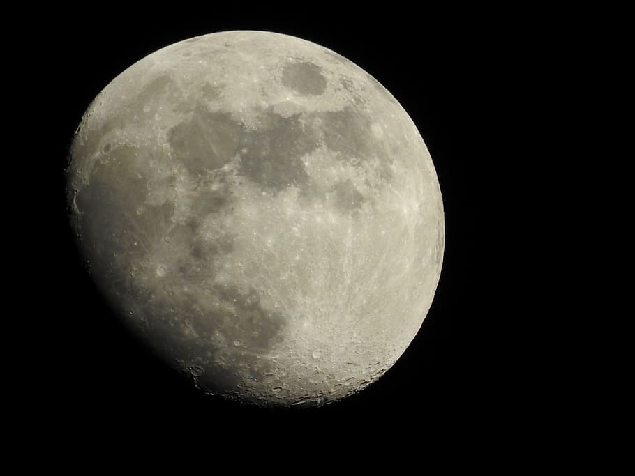 moon, nature, night, sky, space, astronomy, moon surface, planetary moon HD wallpaper