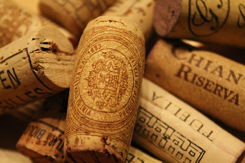 brown cork lot, wine, bottle, drink, glass bottle, stock, closures HD wallpaper
