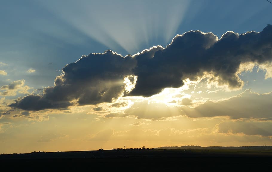 sunset, cloud, sky, nature, cloudscape, heaven, beauty in nature HD wallpaper