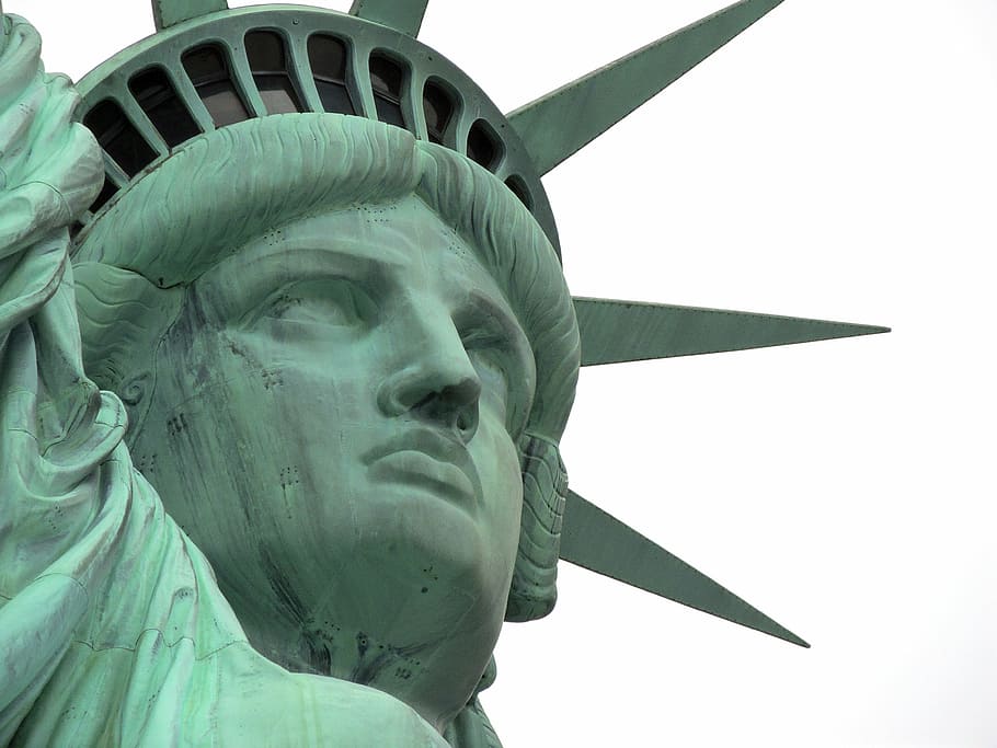 photo of Statue of Liberty, nyc, new, usa, america, landmark HD wallpaper