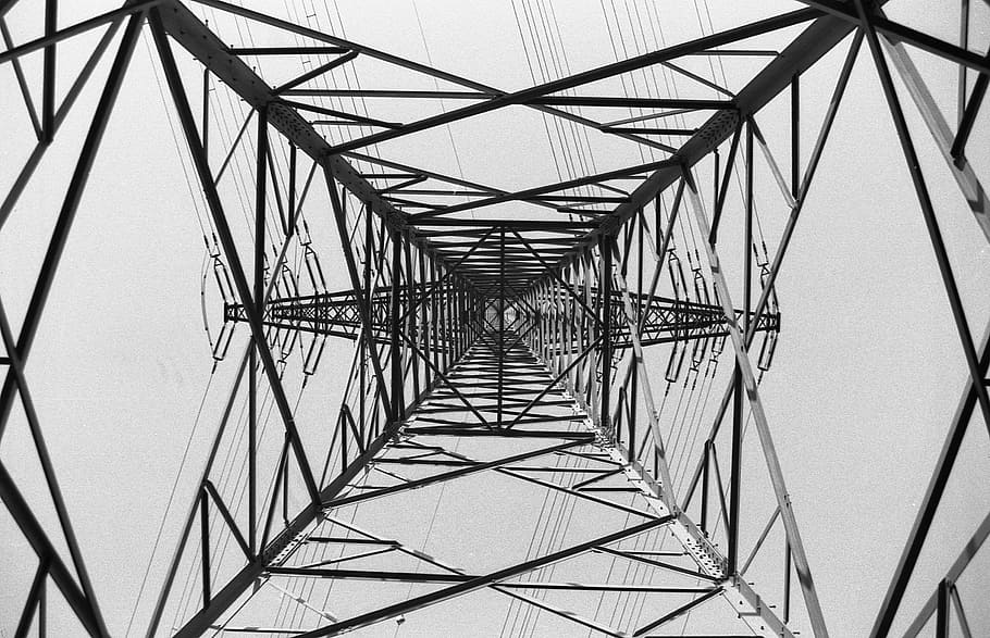 current, πηλώνας, voltage volt, built structure, sky HD wallpaper