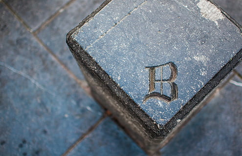 Typeface, Letter, Typography, b, uppercase, lettering, stone HD wallpaper