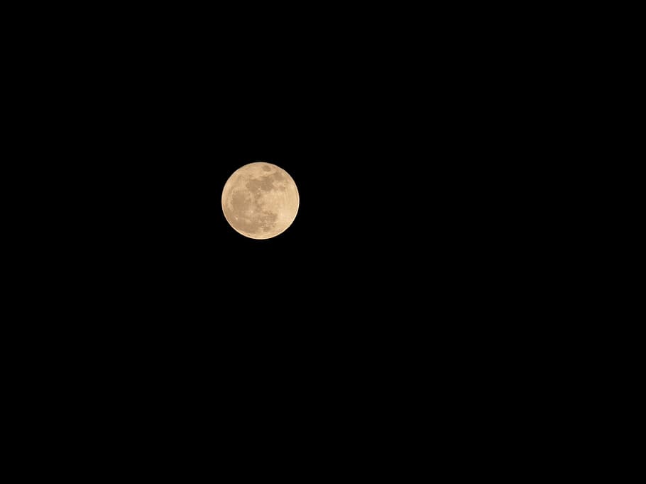 full moon, sky, dark, night, bright, space, astronomy, planetary moon HD wallpaper