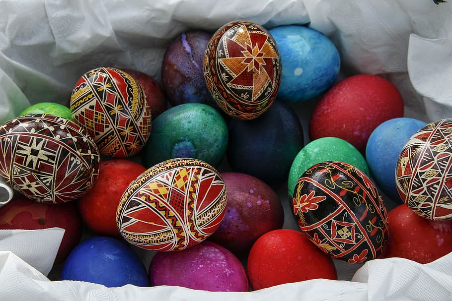 easter egg, painted egg, decoration, colorful, symbol, design HD wallpaper