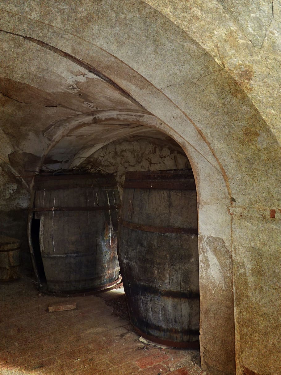 Winery, Barrel, Cask, Wine, Bobda, Old, cellar, indoors, wine cellar HD wallpaper