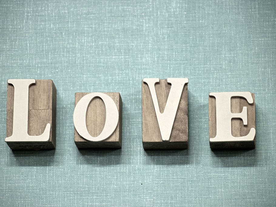 Love Decoration, alphabet, conceptual, creativity, design, display HD wallpaper
