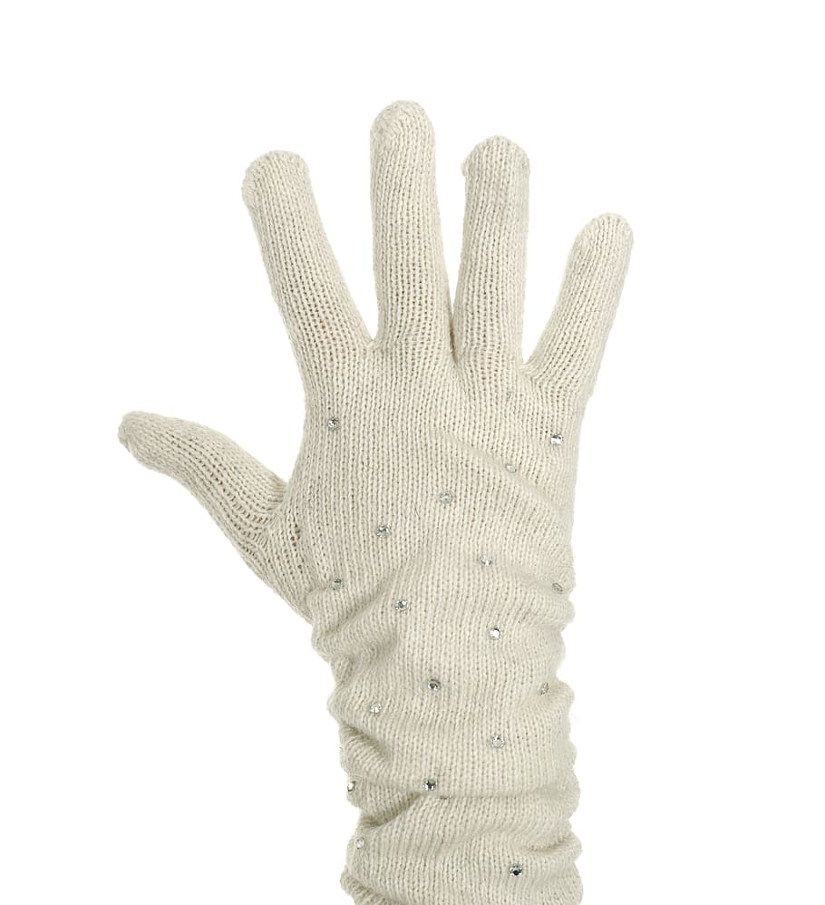 five, glove, el, finger, msn letters, concepts, white fund HD wallpaper