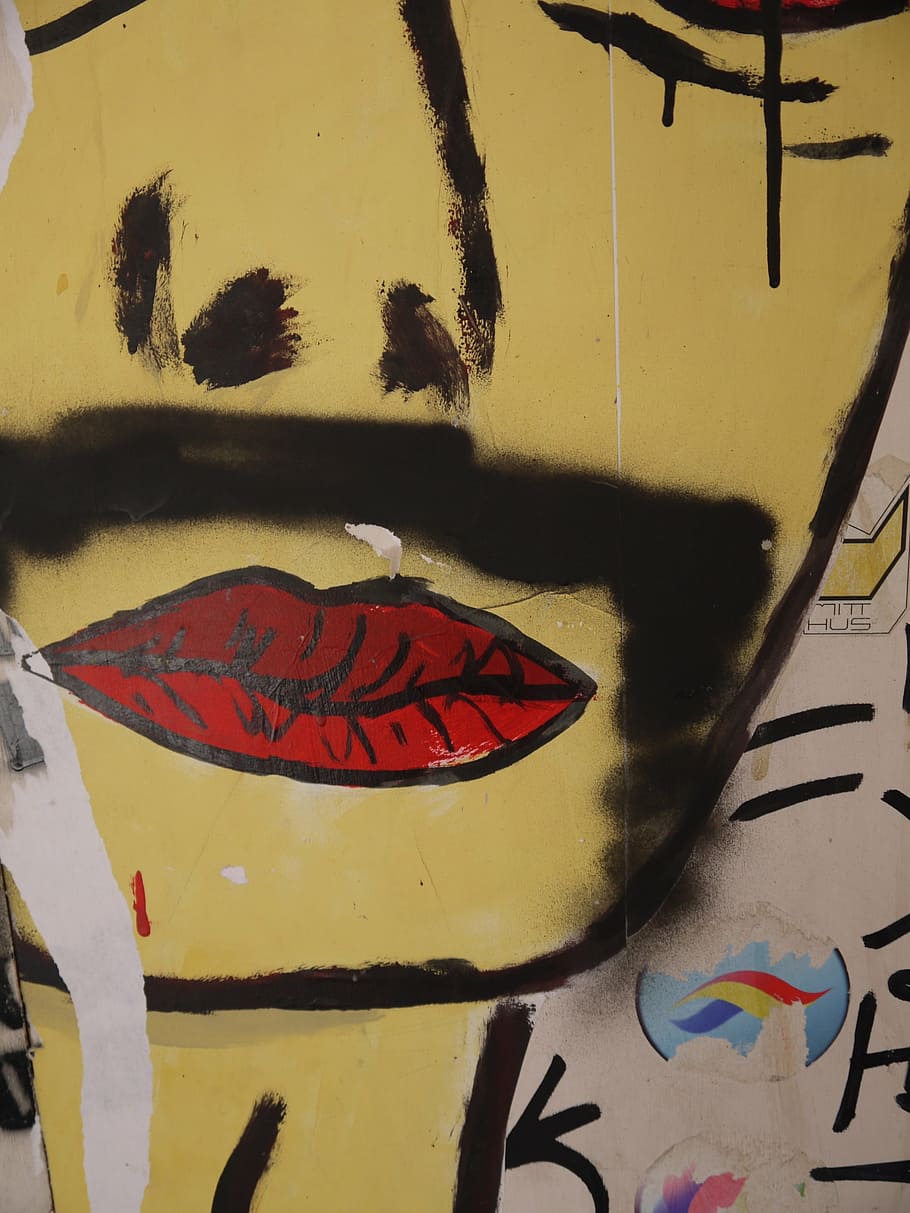 graffiti, face, urban, young, wall, art and craft, no people HD wallpaper