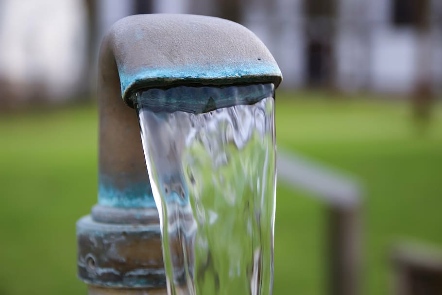 close-up photo of faucet with water, source, refreshment, water dispenser HD wallpaper
