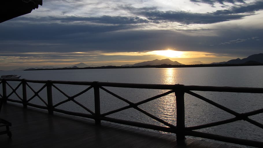 Sunset, Guaraqueçaba, Beach, mar, sea, nature, water, dusk HD wallpaper