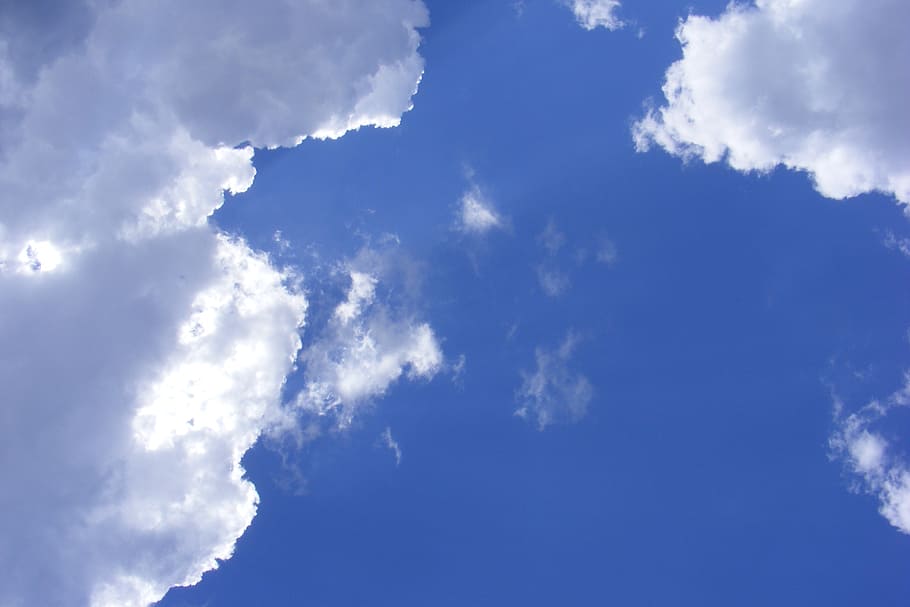 sky, blue, clouds, nice, summer, cloudy sky, cloudy skies, cloud - sky HD wallpaper