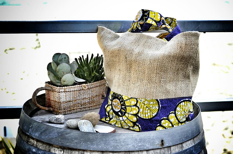 Creation, Mode, Novelty, Summer, corsican, bag, sackcloth, no people HD wallpaper
