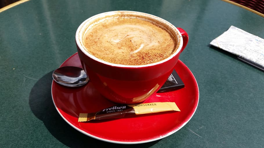 Coffee, Denmark, Drink, Cup, Table, Cafe, food, hot, beverage HD wallpaper