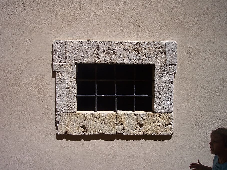 Window, Iron, Lattice, Prison, Railing, iron lattice, wrought iron, HD wallpaper
