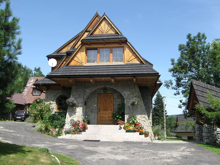 parish, buried, cottage, built structure, architecture, building exterior HD wallpaper