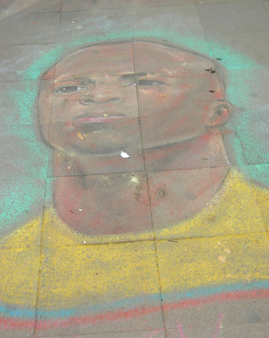 chalk, drawing, quito, ecuador, street arts, no people, creativity HD wallpaper