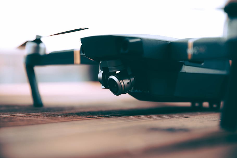 DJI Mavic Pro (Let’s fly, let’s fly, let’s fly), tilt shift lens photo of drone camera HD wallpaper