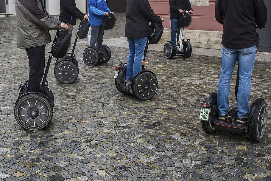 Segway, Motor, Roller, electrically, environmentally friendly HD wallpaper