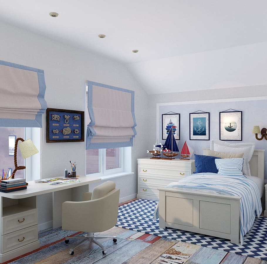 lifted window curtains, children, search interior solutions HD wallpaper