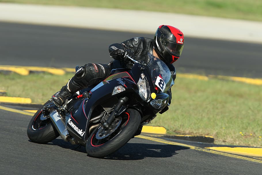 biker, speed, gear, motorcycle, transportation, helmet, sports race HD wallpaper