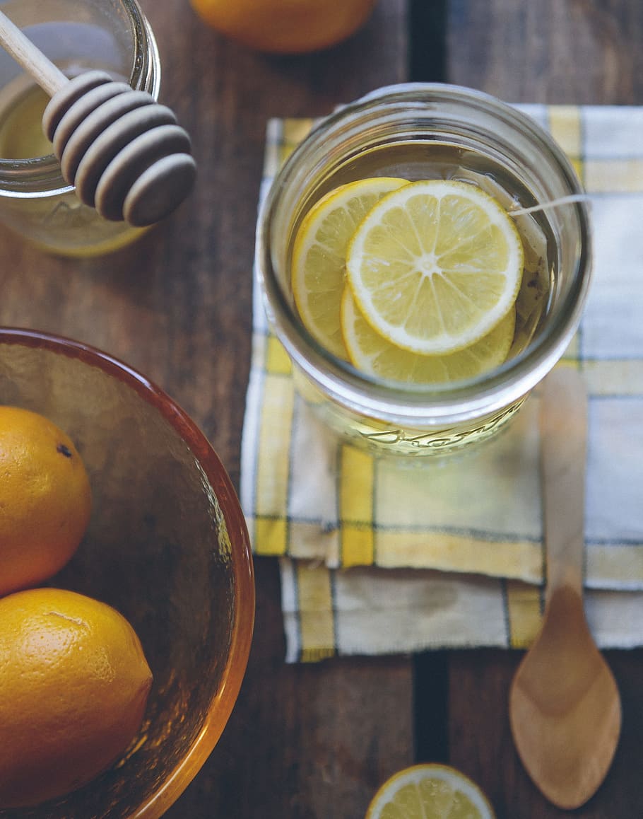 sliced yellow lemon, lemons, kitchen, preparation, equipment HD wallpaper