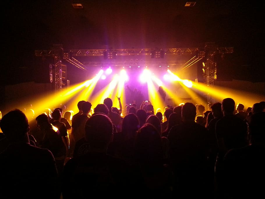 Band, Audience, Public, music, crowd, arts culture and entertainment HD wallpaper