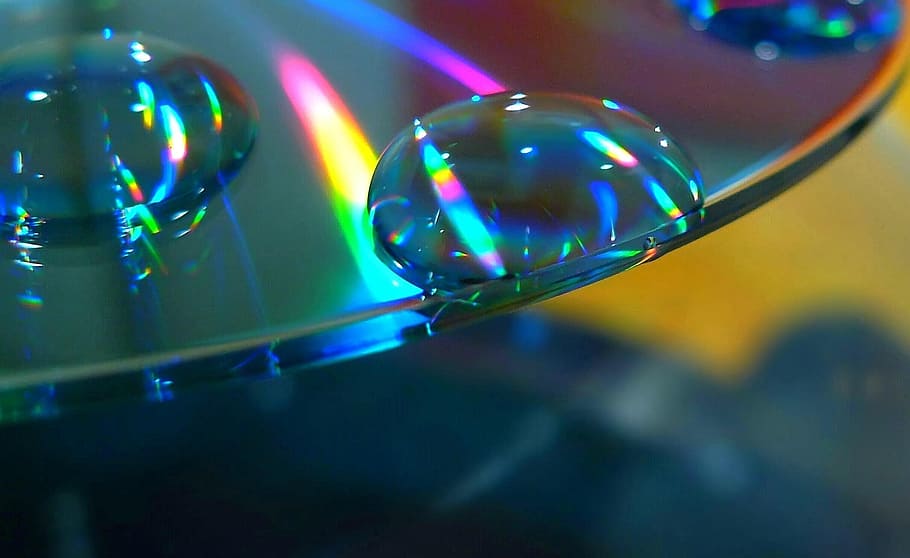 disc, cd, colorful, about, storage medium, reflection, blue HD wallpaper
