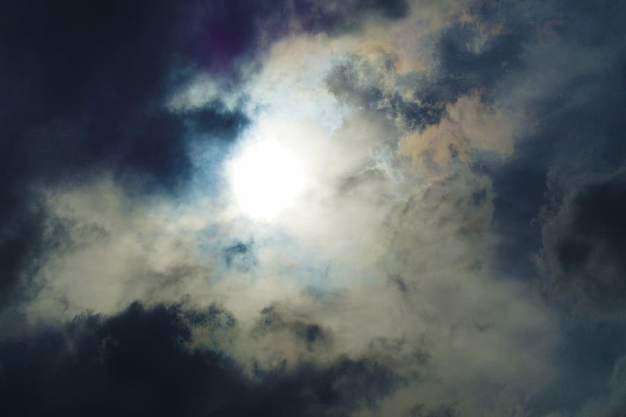 clouds, sky, dramatic, cloud - sky, cloudscape, backgrounds HD wallpaper