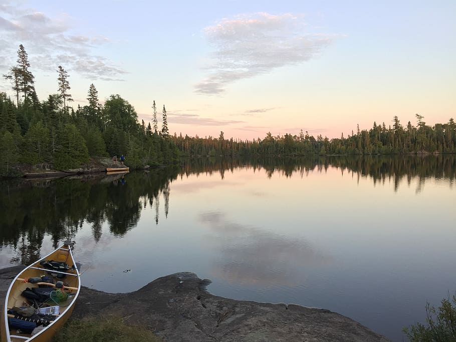 water, lake, reflection, nature, landscape, outdoors, camping HD wallpaper