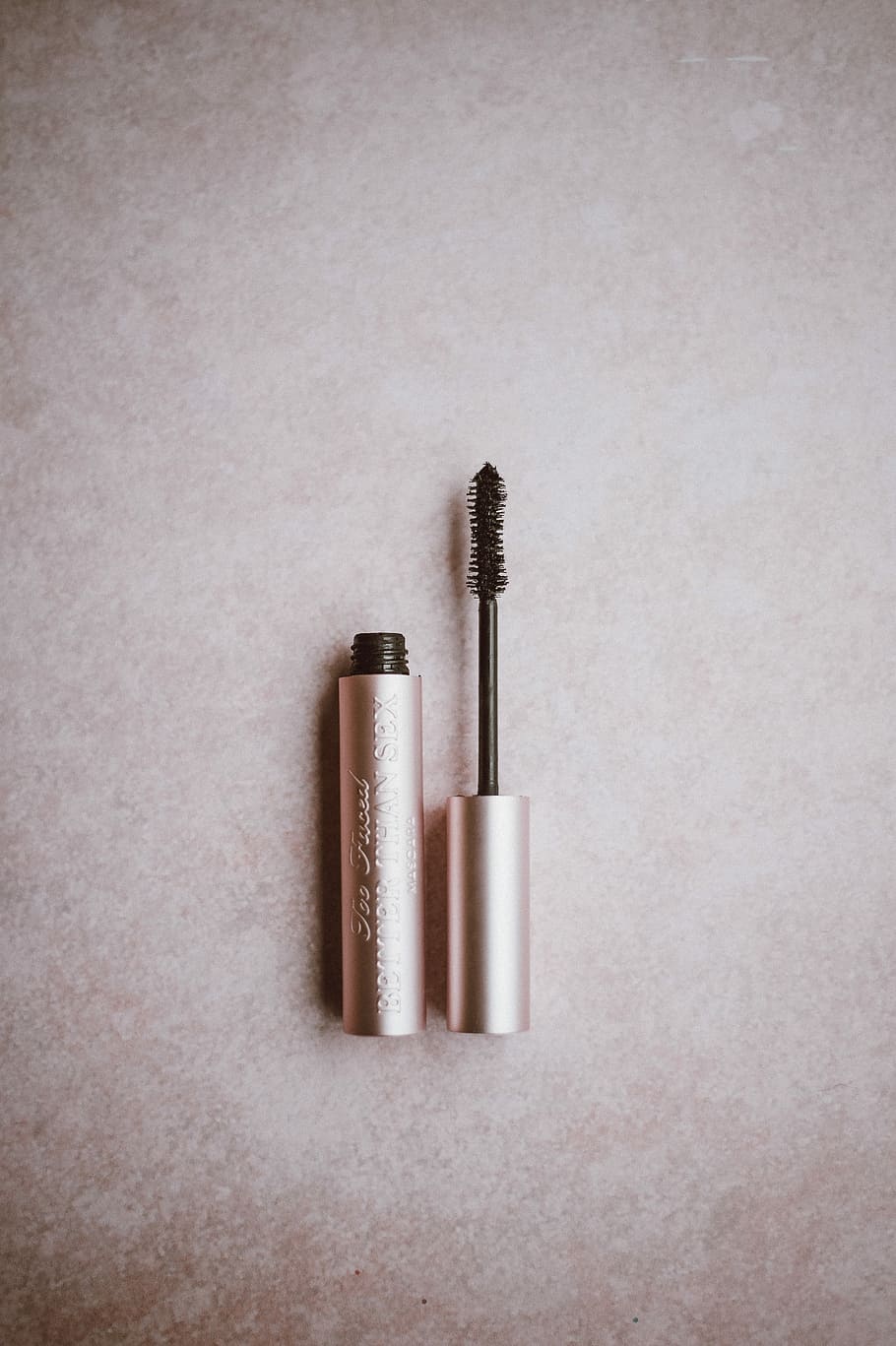 Mascara, Too Faced mascara, makeup, brush, pink, make up, indoors HD wallpaper