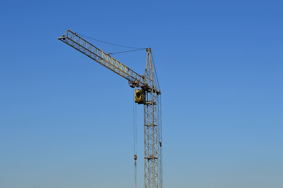 Crane hoisting 1080P, 2K, 4K, 5K HD wallpapers free download