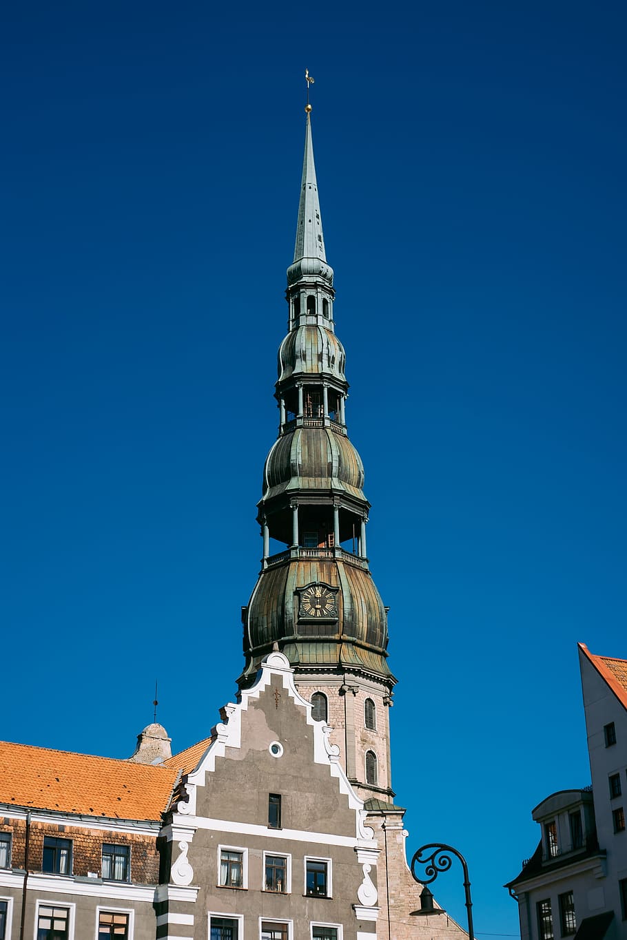 St Peters Church in Riga, Latvia, architecture and Cityscape HD wallpaper