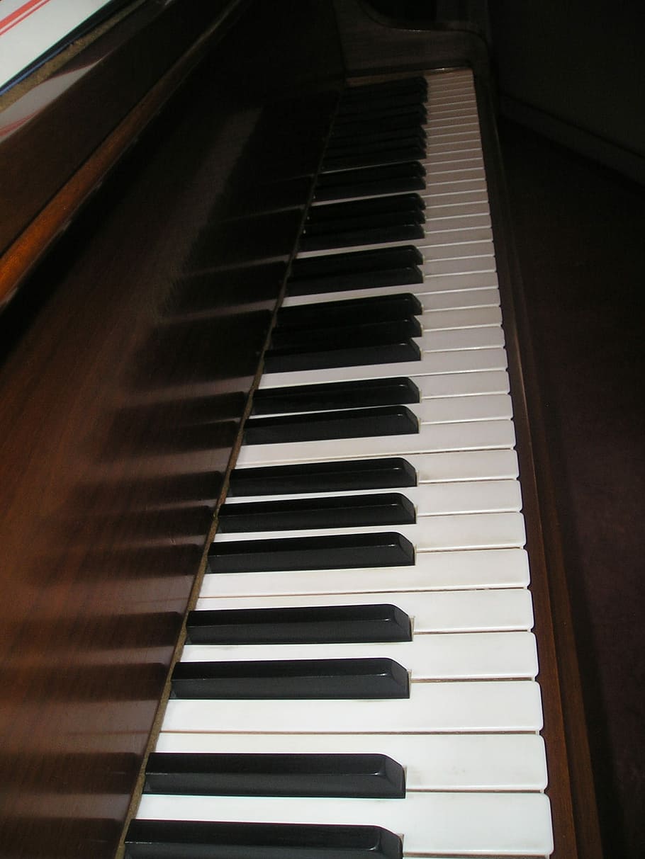 Piano, Keyboard, Keys, music, musical instrument, piano key HD wallpaper
